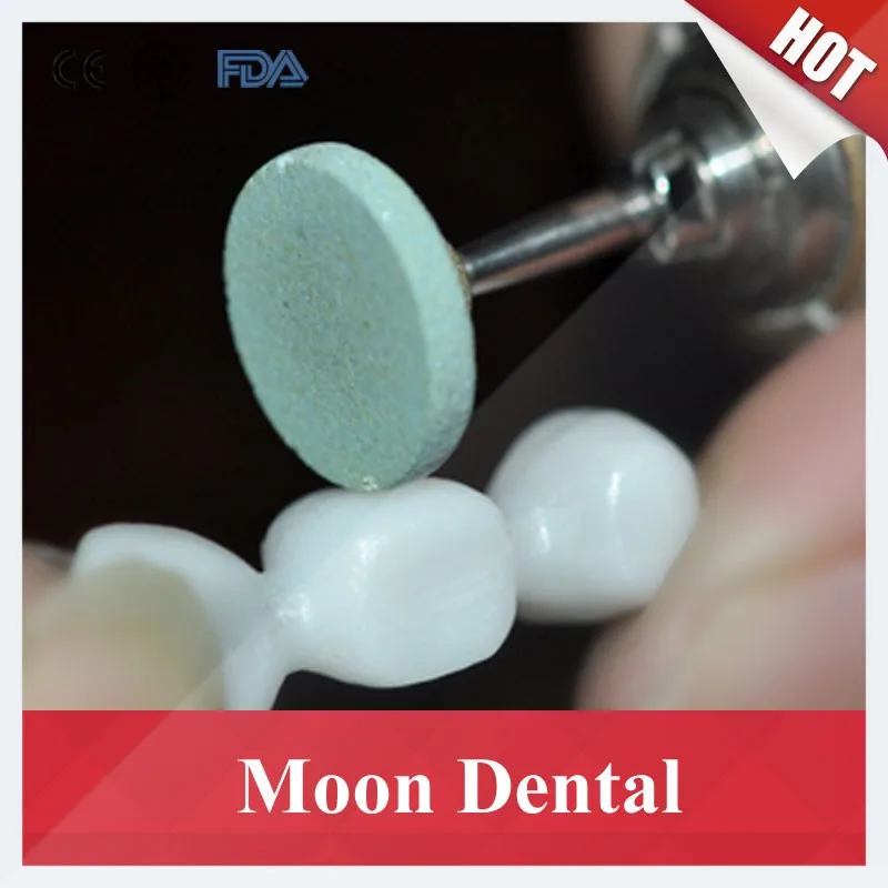 Confortável e Zircônia Moedor de Diamante para Polimento e All-cerâmica Peças Heatless 18 - Set 9 18 Peças set Confortável e Zircônia Heatless