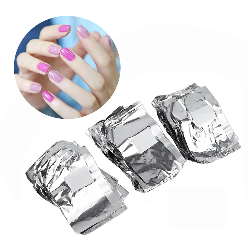 100pcs-Manufacturers-Nail-Gel-Removable-Foil-Cotton-Manicure-Resurrection-Supplies