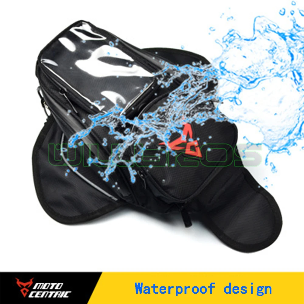 

MOTOCENTRIC 5.5inch screen big storage Motorcycle tank bag motorbike oil fuel bag Magnetic Travel Riding