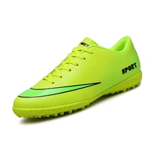 Футбол Сапоги и ботинки для девочек бутсы Футбол Обувь мужские Футбол бутсы загрузки chuteiras Botas De Futbol voetbalschoenen женщин взрослых и детей