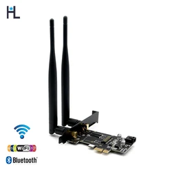 NGFF M.2 키 A-WiFi 및 블루투스 카드 용 PCI-e X1 어댑터