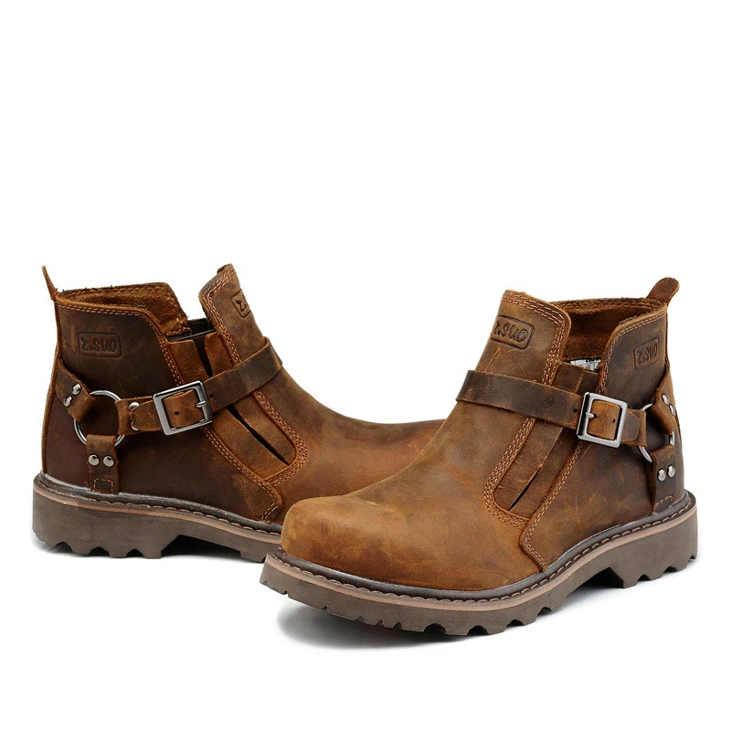 

Couple boots desert boots England men's boots leather boots retro tooling men's shoes Cowhide Retro Shoes