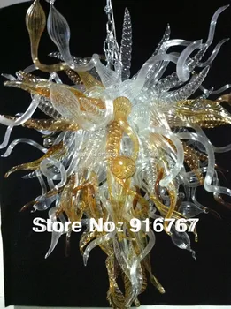 

C134-High Auality Leaf Murano Glass Chandelier Lamp