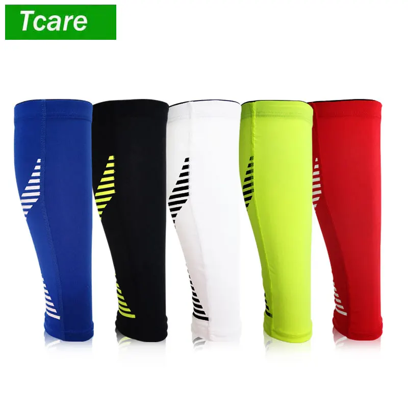 

Tcare 1Pcs Calf Compression Sleeves For Men & Women - Leg And Shin Compression Sleeves for Runners, Cyclist - Shin Splint