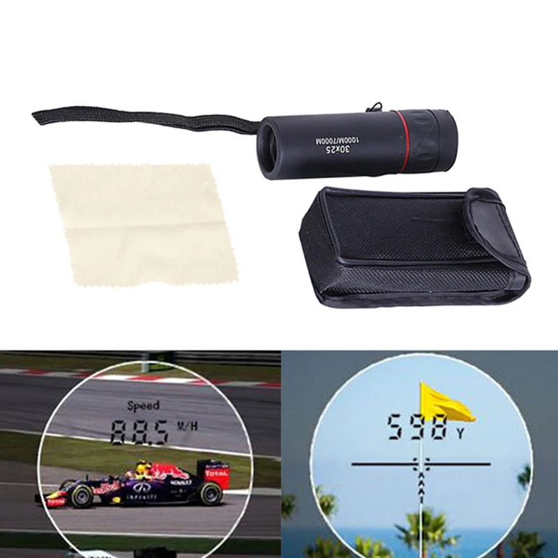 

1 Pc Monocular Telescope Optical Monocular Night Vision Waterproof Portable Focus Telescope Zoomable 10X Scope Travel Hunting