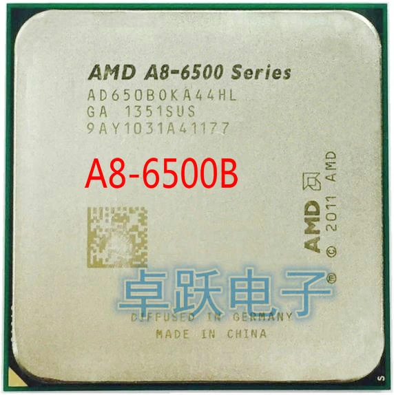 AMD A8 Series A8 6500B A8 6500 6500k 3.50GHz Quad-Core CPU Processor AD650BOKA44HL Socket FM2 free shipping most powerful cpu