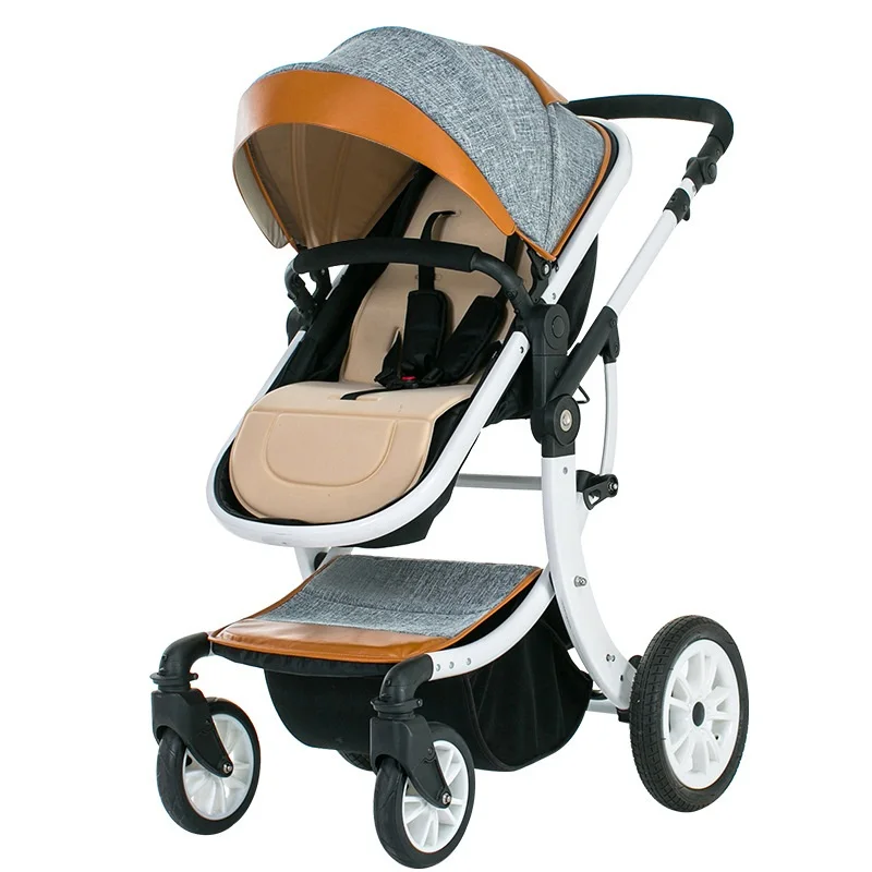 Младенческой Детские коляски для новорожденных и малышей-Кабриолет люльки спальные корзины сиденье коляски Коляска роскошный Коляска