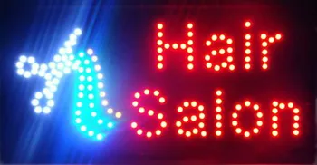 

20pcs/lot Ultra Bright hair salon store LED billboard flashing Electronic sign 10*19 inch