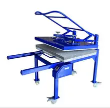 hand large heat press machine with worktable size: 50x 100cm