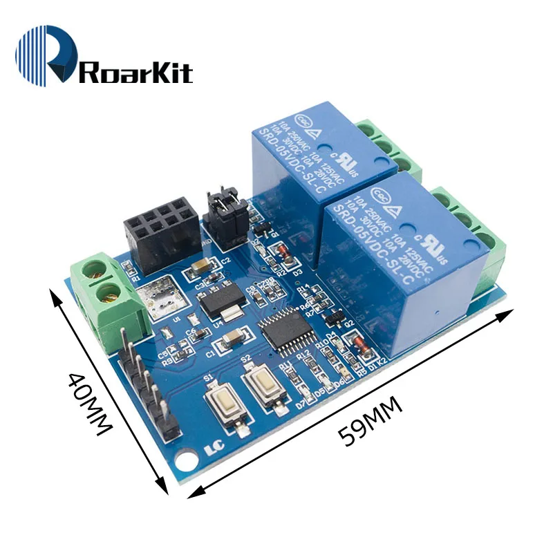 Реле канала Wi Fi 5 в ESP8266 модуль реле 2 релейный для умного дома IOT|relay module|relay module