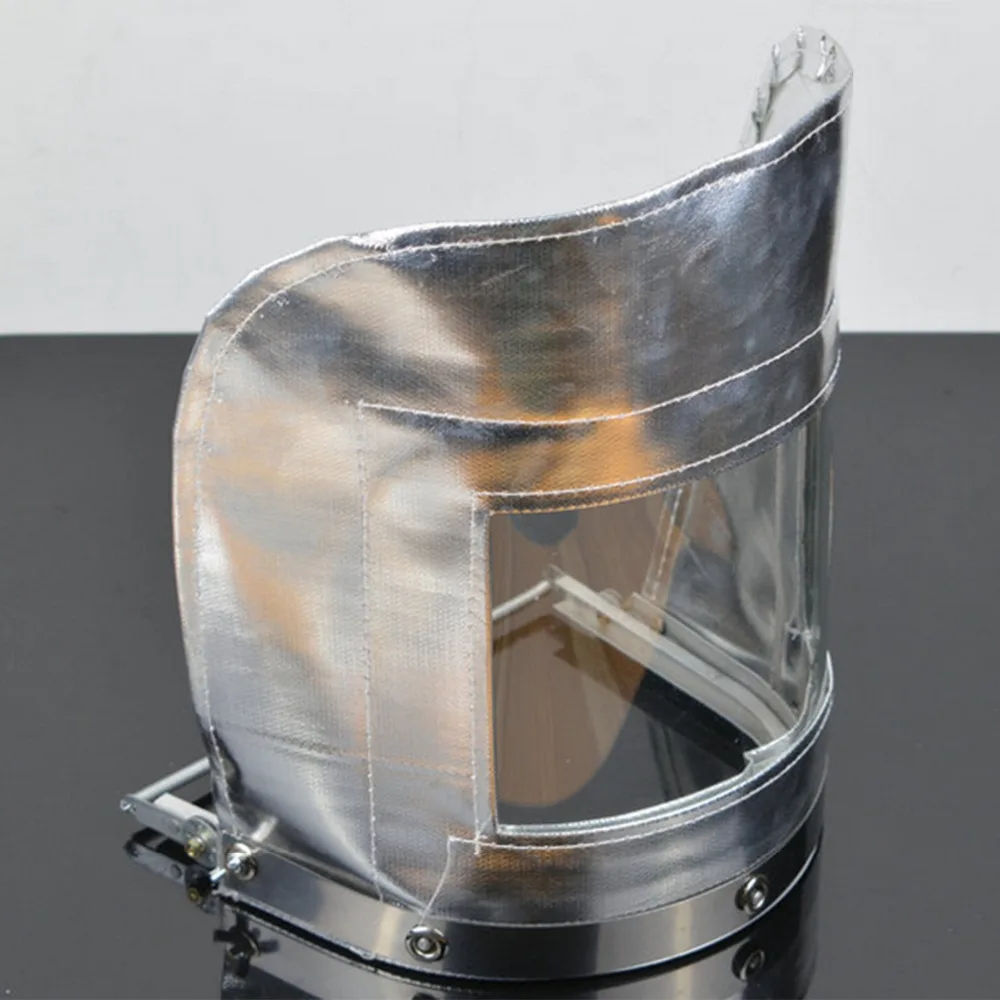 Прозрачные линзы из алюминиевой фольги анти-УФ Анти-шок сварочный шлем лицевой щит припой маска Защита для глаз защита от ударов