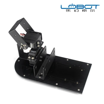 

Enhanced Verison Alloy 2 Degree of Freedom Gimbal +2 MG996R Servo large Bearing Rotating base Mechanical Arm Mechanical Arm base