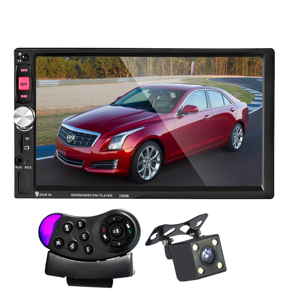 AZGIANT самого нового вагонного видео плеер 7 дюймов с HD Сенсорный экран Bluetooth стерео