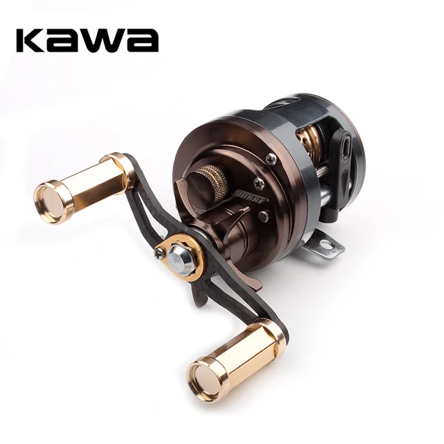 Baitcasting Fishing Drum Reel Coil 7Kg Max Drag Full Metal Alloy