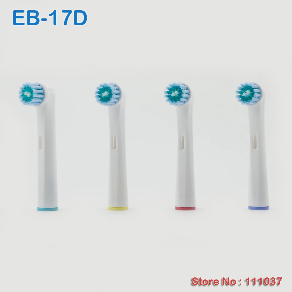

New Design EB-17D Replace Toothbrush Heads 4000pcs/Lot Free Shipping