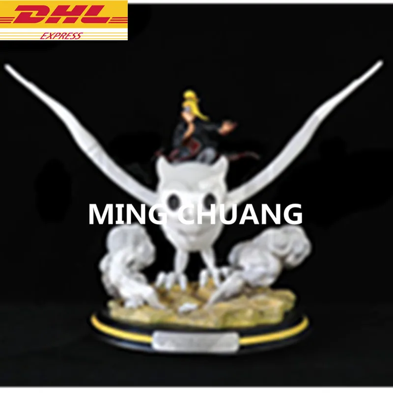 

22" Statue NARUTO Bust Akatsuki Full-Length Portrait Deidara GK Kurotsuchi Action Figure Collectible Model Toy BOX 57CM Z1198