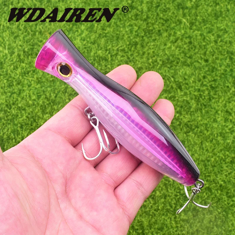 WDAIREN الصيد السحر كبير بوبر إغراء PVC الطعوم الثابت موجة تسلق Swimbait الصيد البحري Wobblers معالجة Pesca VMC خطاف صيد سمك WDAIREN الصيد السحر كبير بوبر إغراء PVC الطعوم الثابت موجة تسلق Swimbait الصيد البحري Wobblers معالجة Pesca VMC خطاف صيد سمك