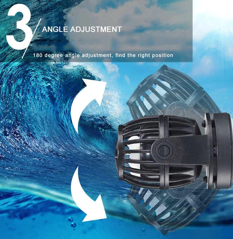 Jebao SW серии Wavemaker с умным контроллером крыльчатки насос для рифов морских рыб водоёмы RW Новая версия обновления# SW2 SW4 SW8 SW15