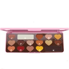 

Fashion Beauty Control Girl'S Sweet Eyeshadow Disc Bright-Eyed Eyeshadow Palette Consisting Of A Eyeshadow Palette Dur