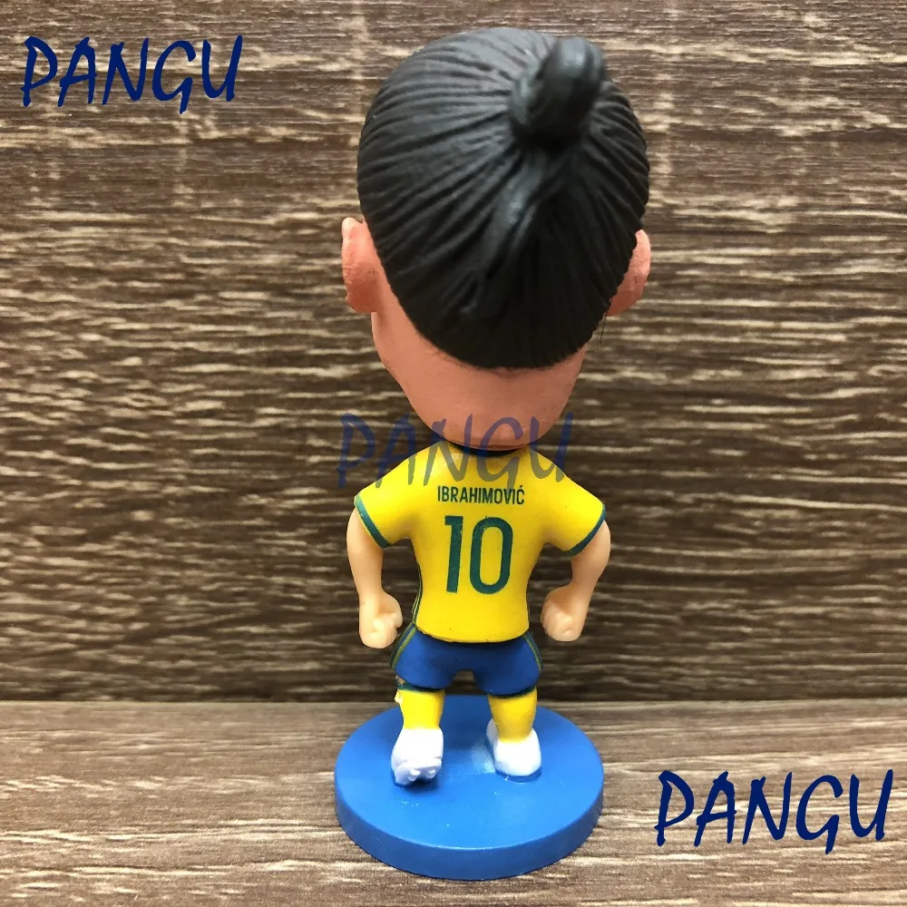 Soccerwe dolls figurine Sports stars IBRAHIMOVIC #10  Movable joints resin model toy action figure collectible gift