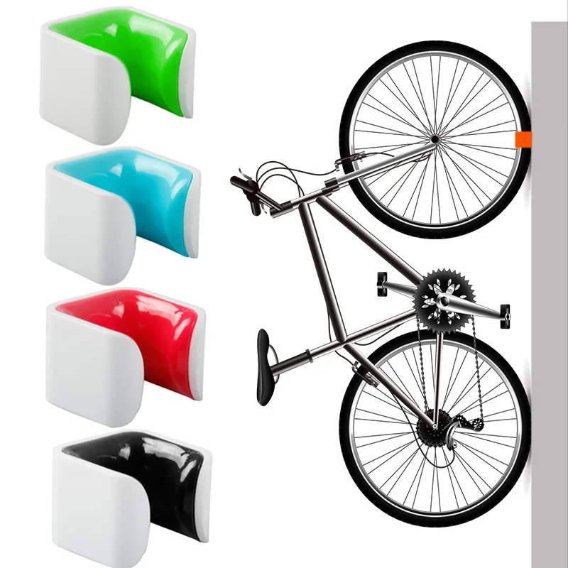 

2018 MTB road bike parking rack bicycle wall mount Bicycle frame Kickstand mini buckle bicycle wall mount lightweight bracket