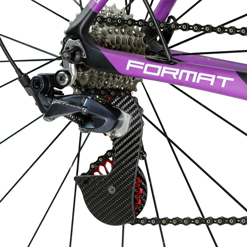 RockBros Carbon Fiber Rear Derailleur Pulley Wheel Shimano9100 9150 R8000 R8050