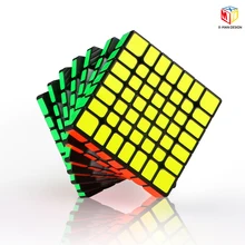 QiYi X-Man дизайн Spark 7x7 магнитный кубик без наклеек/черный Mofangge qiyi Spark 7*7 скоростных кубиков игрушка WCA головоломка волшебный куб