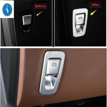 

Yimaautotrims Electric Hand Brake Button Cover Trim Fit For Mercedes Benz V Class V260 W447 2014 - 2019 Matte / Carbon Fiber ABS