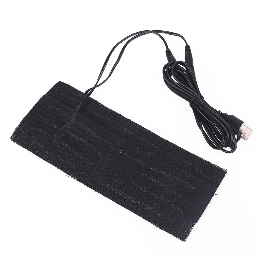 

2Pcs/Set 6x20CM Heating Pad Electric Heating Pad Universal Heater Vehicle Feet Pad