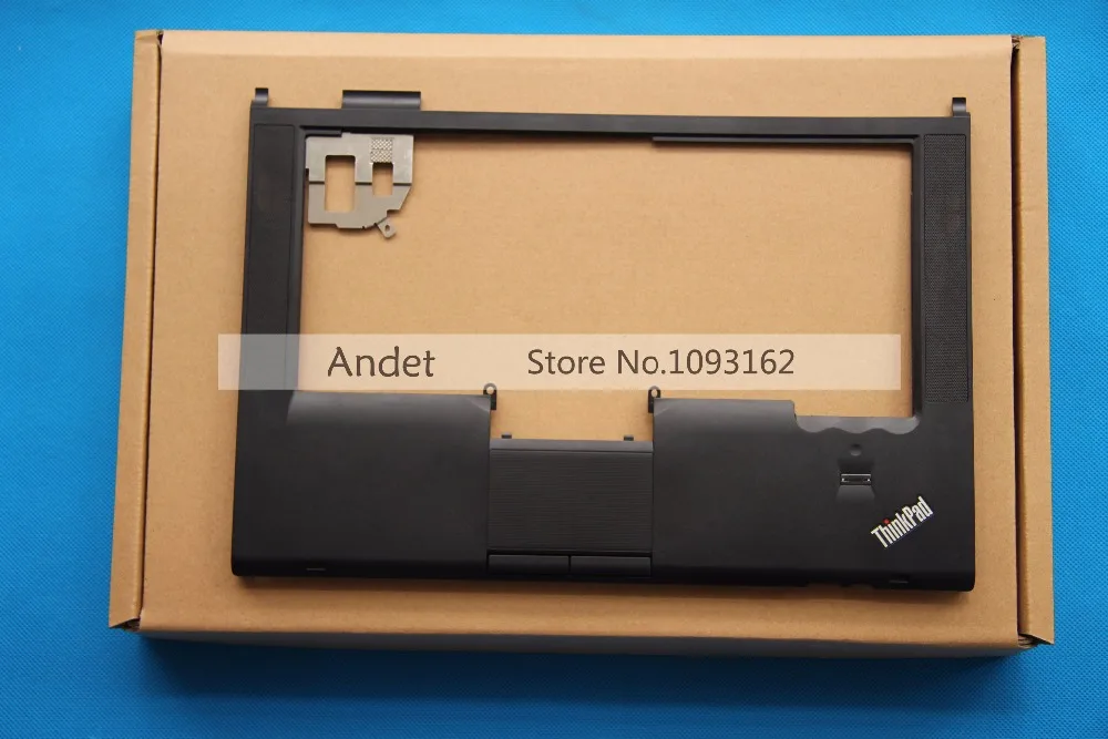 Nový originální originální zásobník ThinkPad T420i T420i pro opěrku rukou Závěsný kryt klávesnice s otisky prstů Touchpad W FP TP Pro Lenovo 04W1371