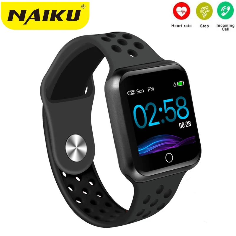 Online Relojes inteligentes NAIKU S226 reloj IP67 resistente al agua 30 metros resistente al agua 15 días de espera ritmo cardíaco presión arterial reloj inteligente