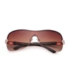 HBK-gafas de sol de gran tamaño para mujer, anteojos de sol femeninos con gradiente, de marca Vintage, estilo veraniego, con protección UV, 2022 ► Foto 2/6