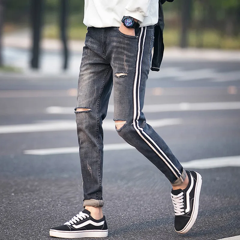 Image result for ripped jeans for men