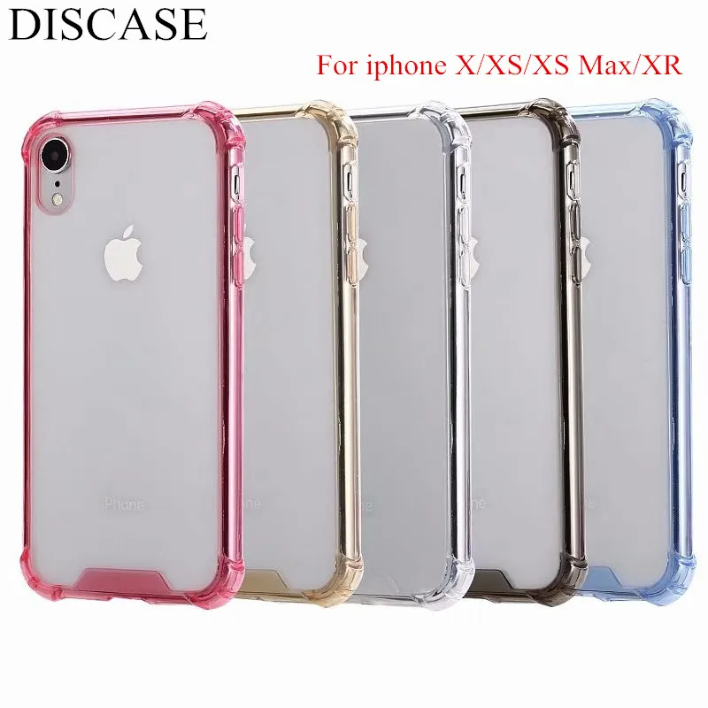 DISCASE Phone Case For iphone XS XR XS Max Simple Solid ...