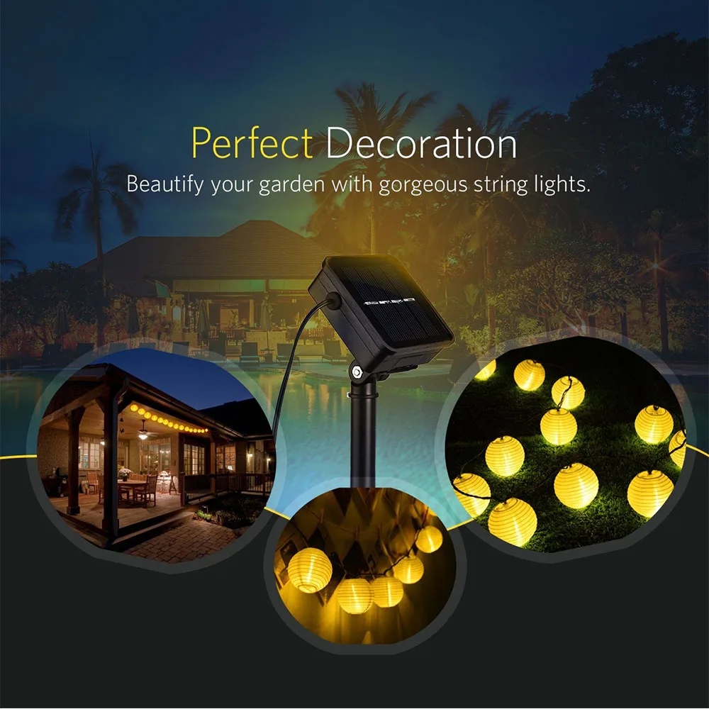 Waterproof Ambient Outdoor Lighting