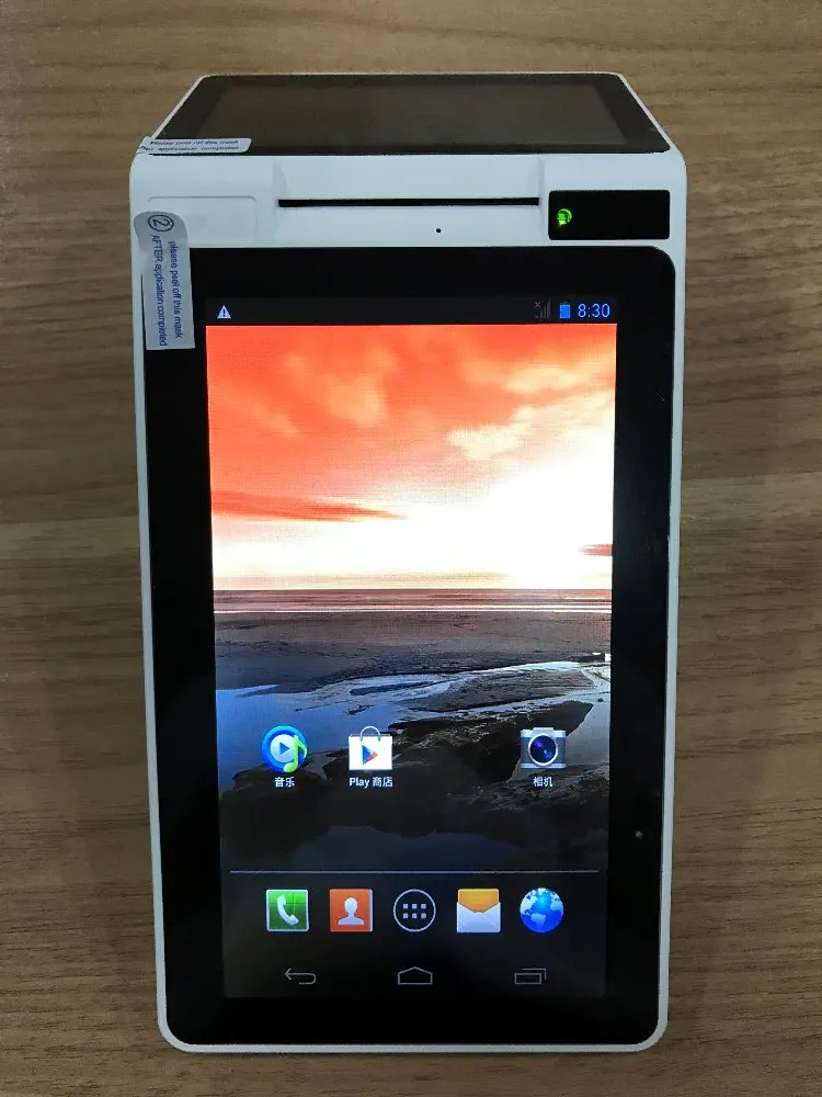 Android 3G сканер штрих кода портативный POS терминал 2019|terminal pos|terminal portableterminal printer |
