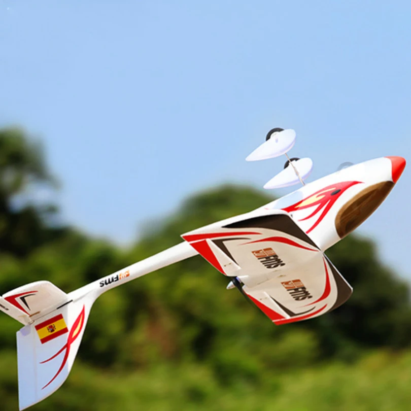 FMS 900 мм (35 4 дюйма) Red Dragonfly 4CH 2S PNP долговечный EPO RC Самолет Легкий тренажер для