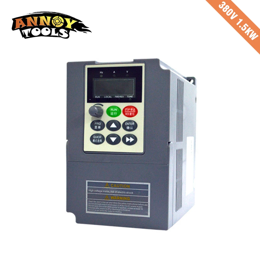 

High Quality 380V 1.5kw 3.8a Frequency Drive Inverter CNC Driver CNC Spindle motor Speed control,Vector converter