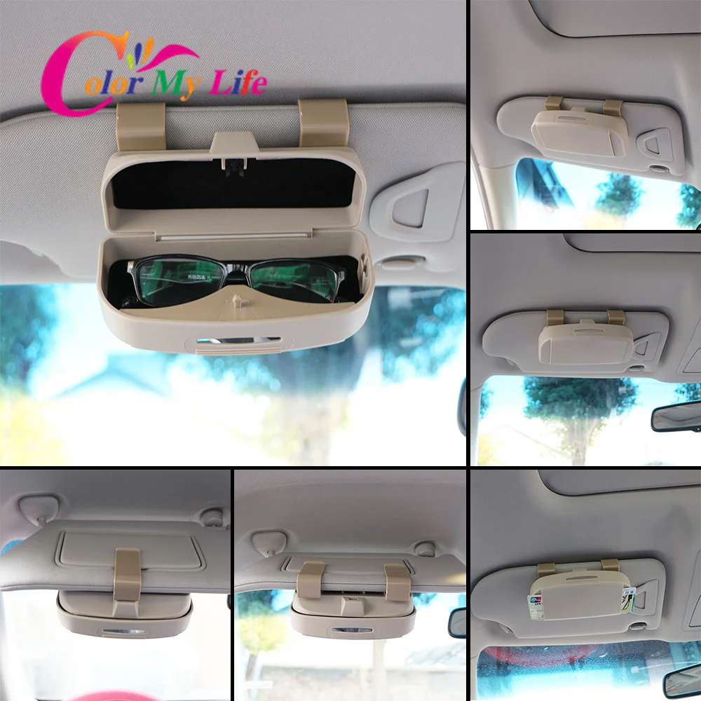 Car Glasses Cases for Car Sun Visor Sunglasses for BMW 3 5 7 Series E32