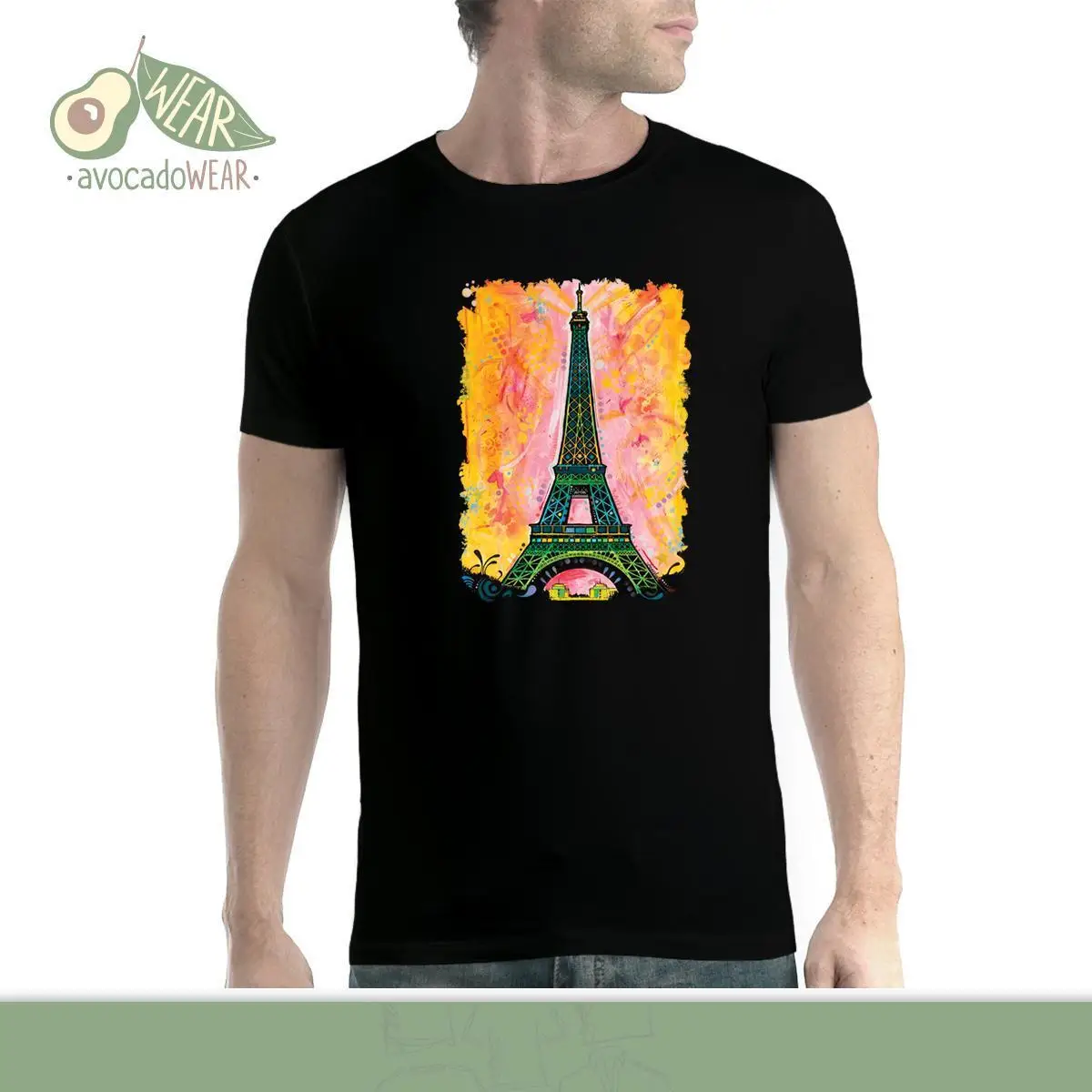 Tour Eiffel 2018 Париж Cubisme Homme футболка XS-5XL nouveauteбыл | Мужская одежда