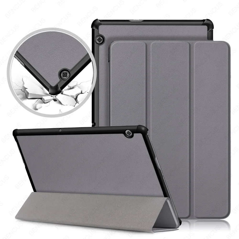 

PU Leather Case For Huawei MediaPad T5 AGS2-W09/L09/L03/W19 10.1"Tablet stand cover for huawei mediapad T5 10 case
