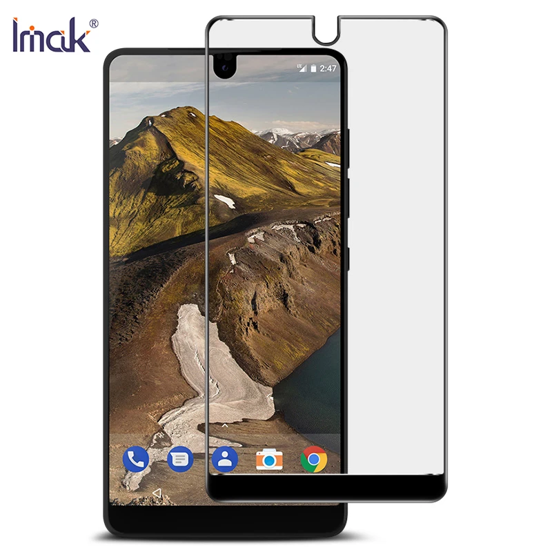 

IMAK For Essential Phone PH-1 Full Screen Coverage Tempered Glass Screen Protector Full Cover Film For Essential Phone PH-1