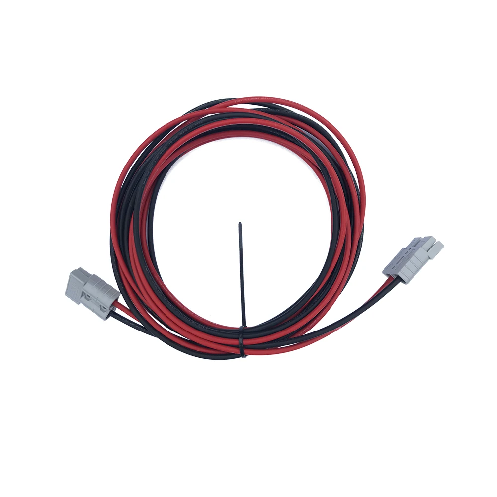 

3 Meters 4mmІ 11 AWG Solar Panel battery jump cable Connector 600V 50Amp Forklift Camper Quick Winch Charger Plug Connector