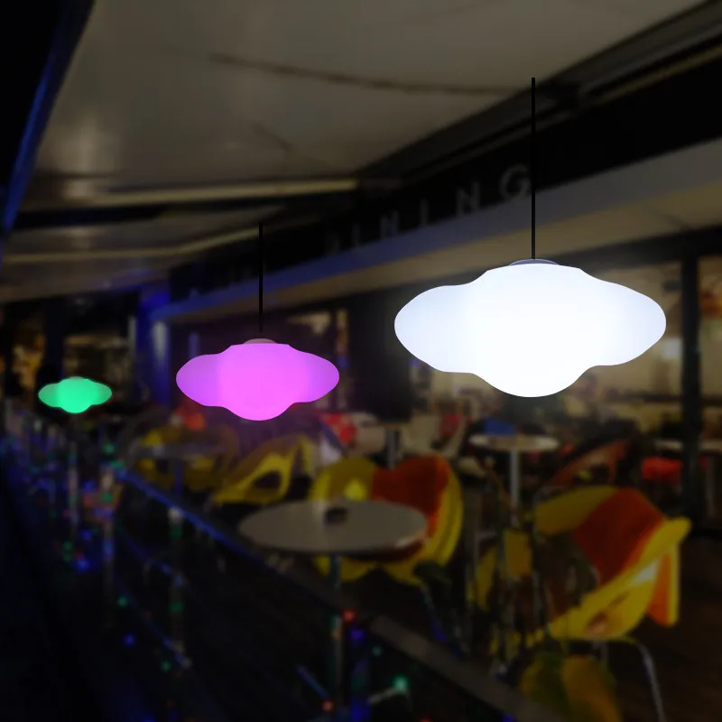Creative-floating-cloud-LED-Pendant-Light-color-remote-control-white-Pendant-Lamp-For-kindergarten-Suspension-Home