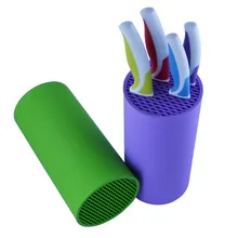 Пластиковый универсальный держатель ножа для керамического ножа универсальный стенд блок для ножей кухонная утварь