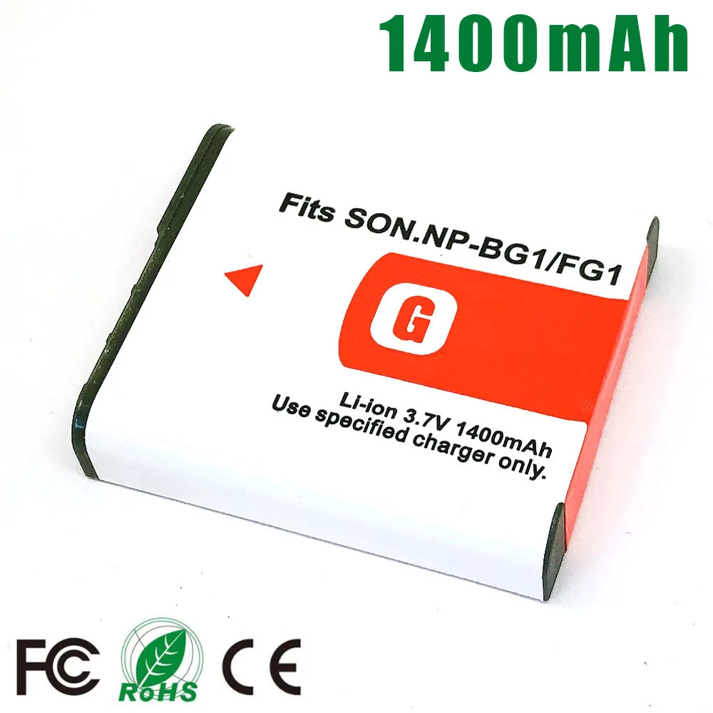 

NP-BG1 NPBG1 NPFG1 Battery For SONY DSC-H3 H7 H9 H10 H20 H50 H55 W120 W125 W130 W150 W170 W200 W210 W220 W230 W290 T20 T100 HX30