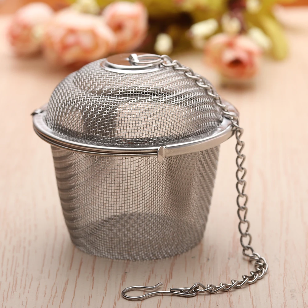 Stainless Steel Soup and Spice Colander Strainer Basket - 3 Sizes