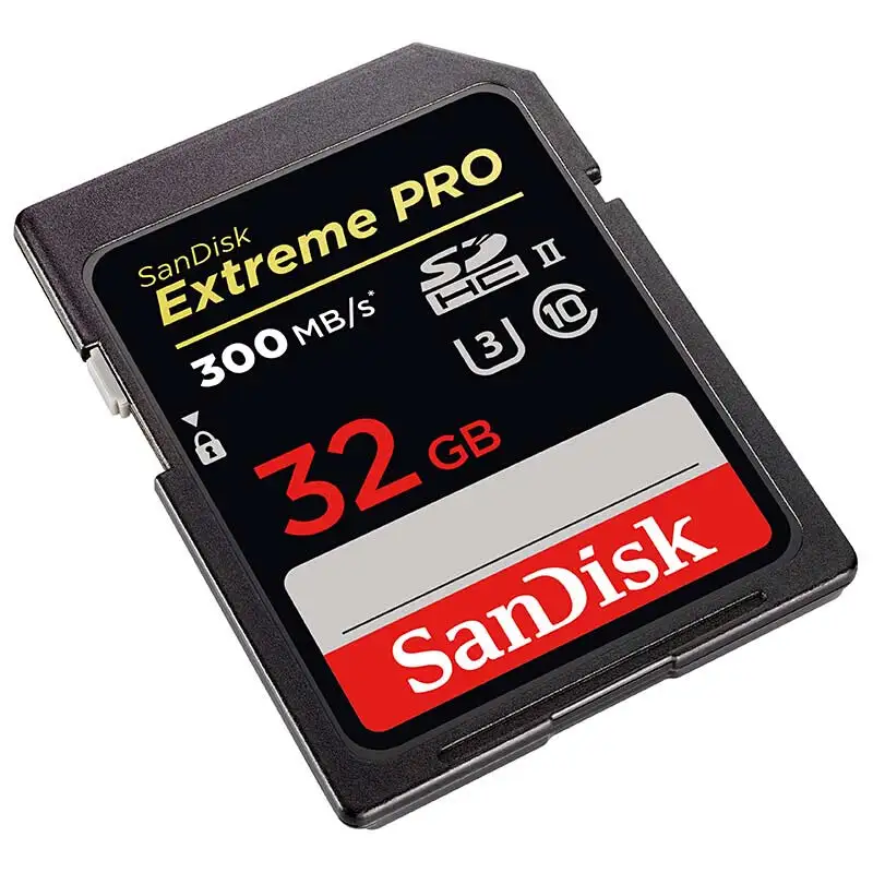 Sandisk Extreme Pro 32 Гб SDHC UHS-2 U3 Class10 флэш-карта памяти Скорость до 300 МБ/с. SDXPK карты для sony цифровой зеркальной камеры Nikon Canon DSLR Камера