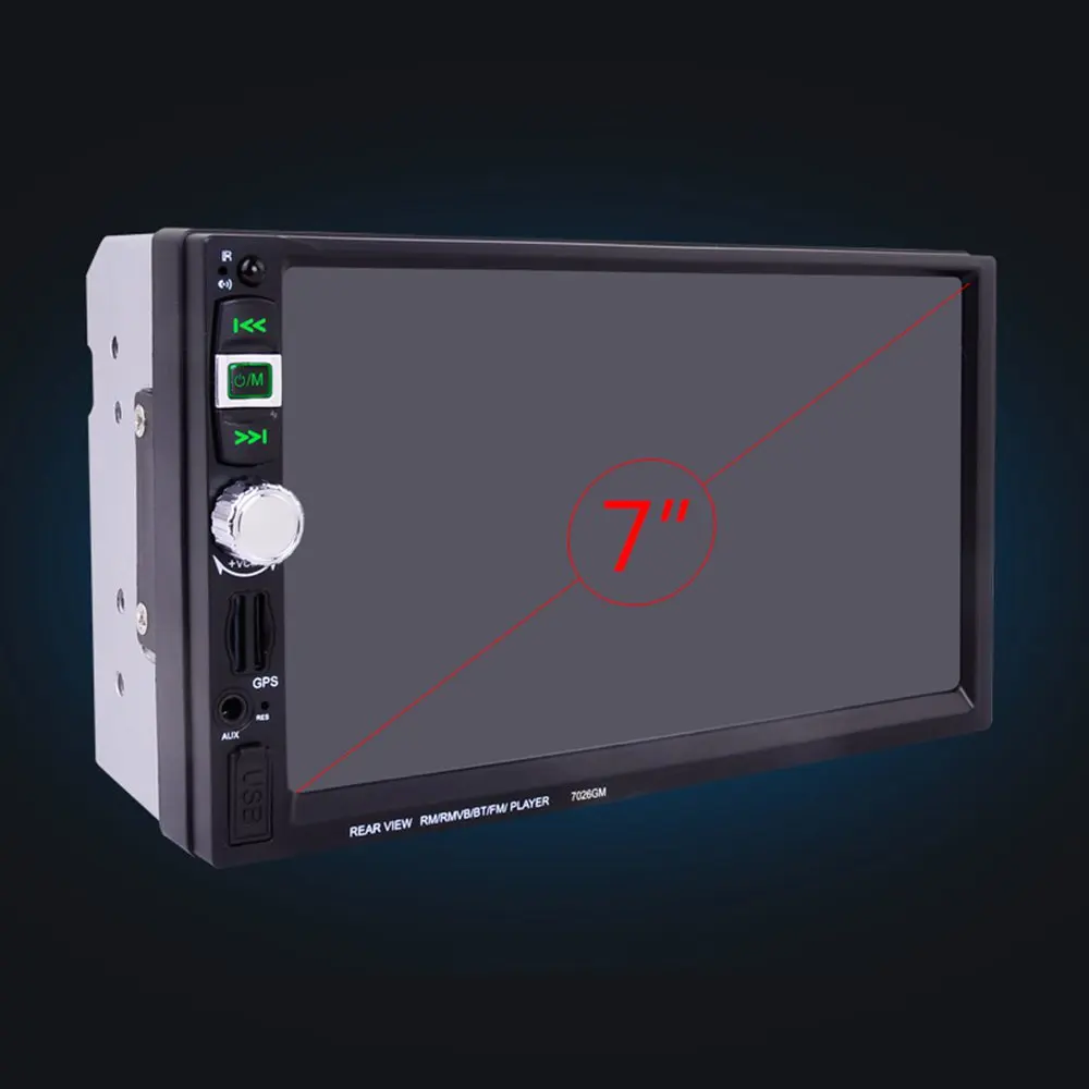 

New car-mounted 7 - inch Android universal navigation MP5 player GPS navigation integrated mp3mp4 radio