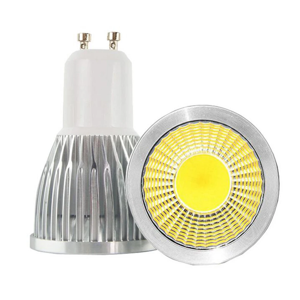 

10Pcs Spot LED GU10 Ceiling Lamp GU10 LED Spot Lamba COB Spotlight Dimmable 5w 7w Spot Light Bulb lamp AC 85-265V 110 V 220 V